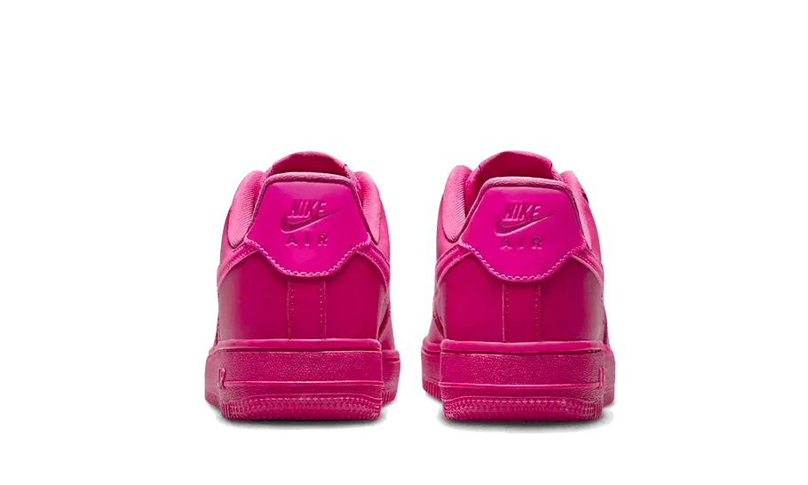 Air Force 1 Low '07 Fireberry running in a 5K shoes Stable Structure