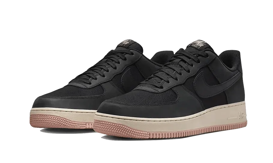 running with sunglasses Air Force 1 Low '07 LX Black Red Stardust