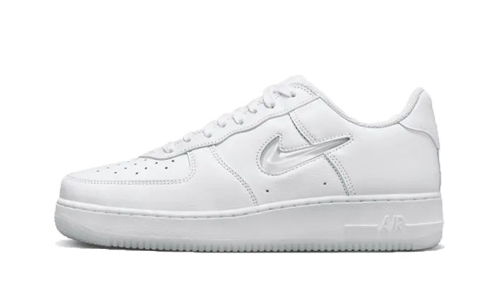 Air Force 1 Low '07 Retro Color of the Month Jewel Swoosh Triple White heavy - duty running shoes