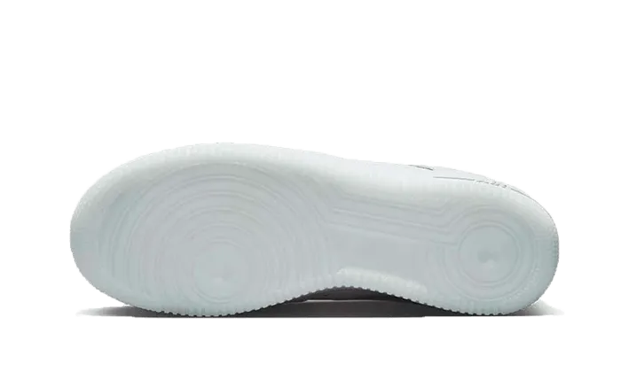 Nike Air Force 1 Low '07 Retro Color of the Month Jewel Swoosh Triple White Microfiber Insole Luxurious Feel