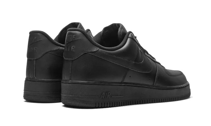 Multi Density Midsole Lightweight Walk Nike Air Force 1 Low '07 Triple Black