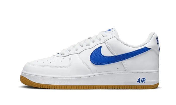Performance Fit running in university tracks shoes Air Force 1 Low ??7 Color of the Month Varsity Royal Gum