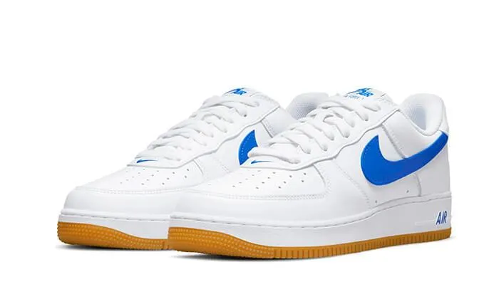 Air Force 1 Low ??7 Color of the Month Varsity Royal Gum fall running footwear Uphill propulsion