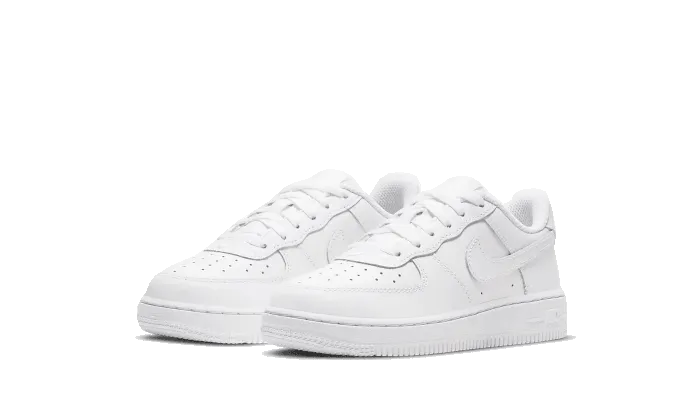 running in a tundra area snow running footwear Air Force 1 Low ??7 Triple White Enfant (PS)