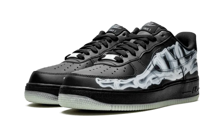 brand - name shoes Air Force 1 Low Black Skeleton Halloween (2019)
