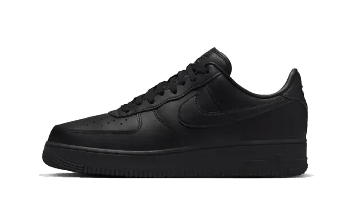 Air Force 1 Low Fresh Black Heel Support running for fitness shoes