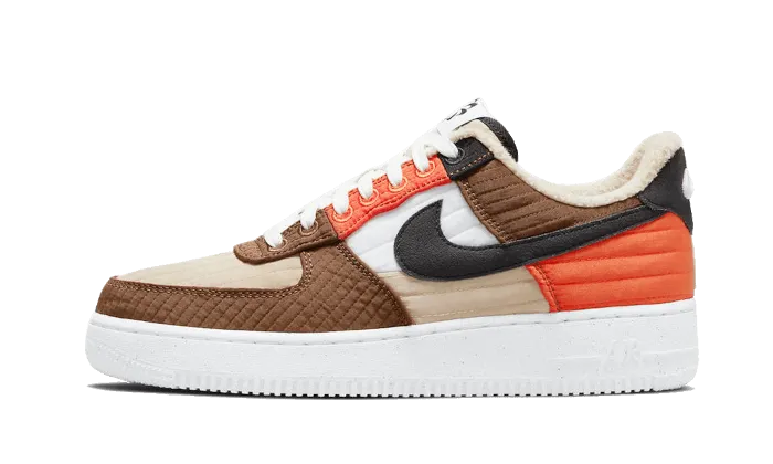 Washable LaceUpDesign Nike Air Force 1 Low Next Nature Pecan