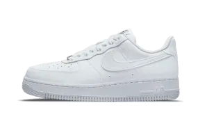 Air Force 1 Low Next Nature White Metallic Grey lace - decorated running gear