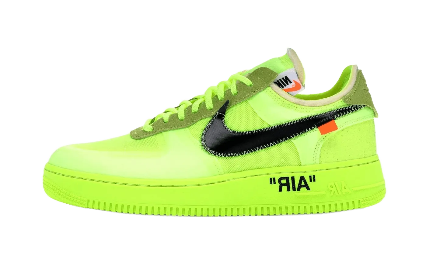 breathable insole Long Walks Air Force 1 Low Off-White Volt