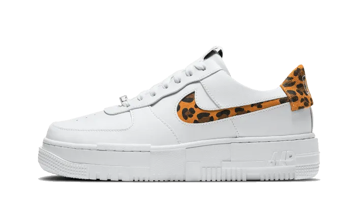 Air Force 1 Low Pixel Leopard road running shoe elements ergonomic running gear