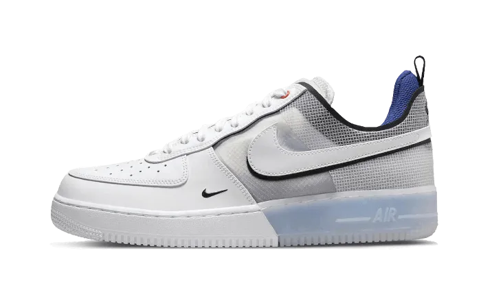uneven - terrain running shoes Air Force 1 Low React Split White Photo Blue