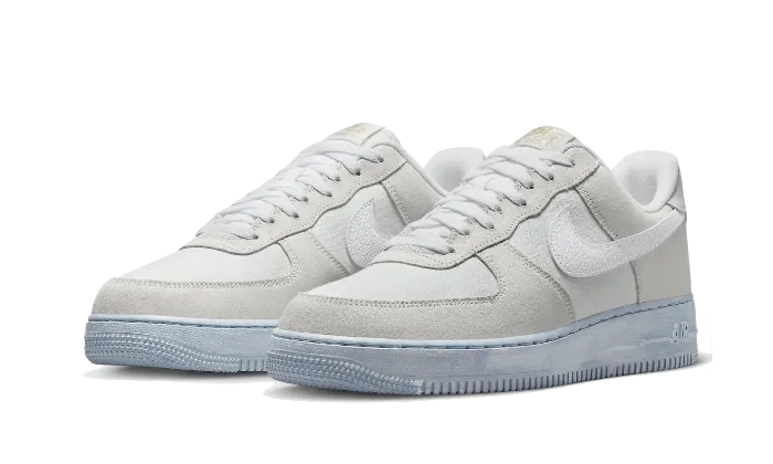 Nike Air Force 1 Low Summit White Compression Knit Upper
