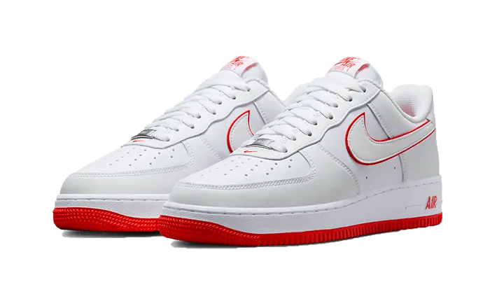 Walk Balance Boosted sole Nike Air Force 1 Low White Orange