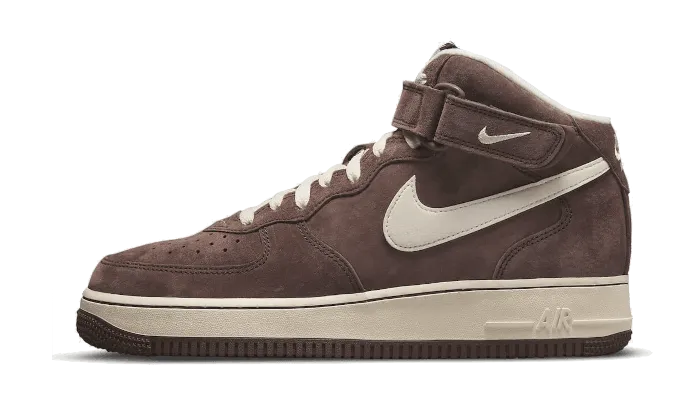 Air Force 1 Mid Chocolate summer - suitable rough - surface proof