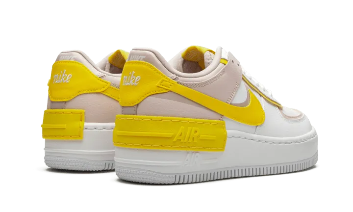 Air Force 1 Shadow Speed Yellow running in a canyon area shoes modern running wear