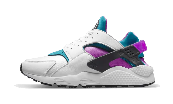 Air Huarache OG Deep Magenta Aqua evening run shoes