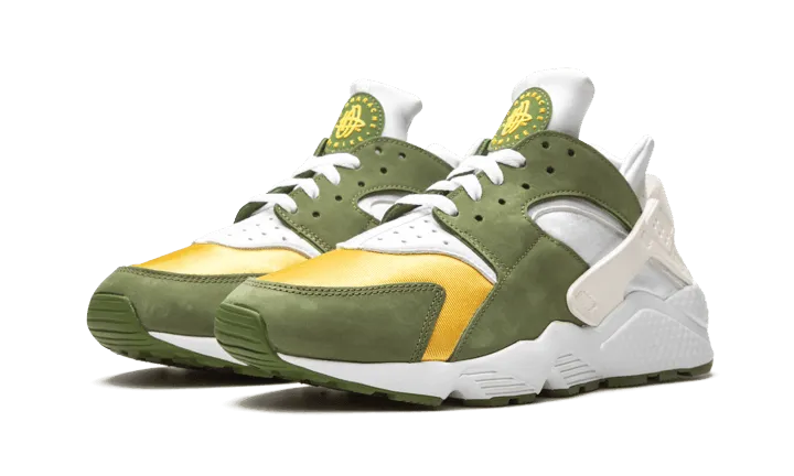 sandy shoes Air Huarache Stussy Dark Olive (2021)
