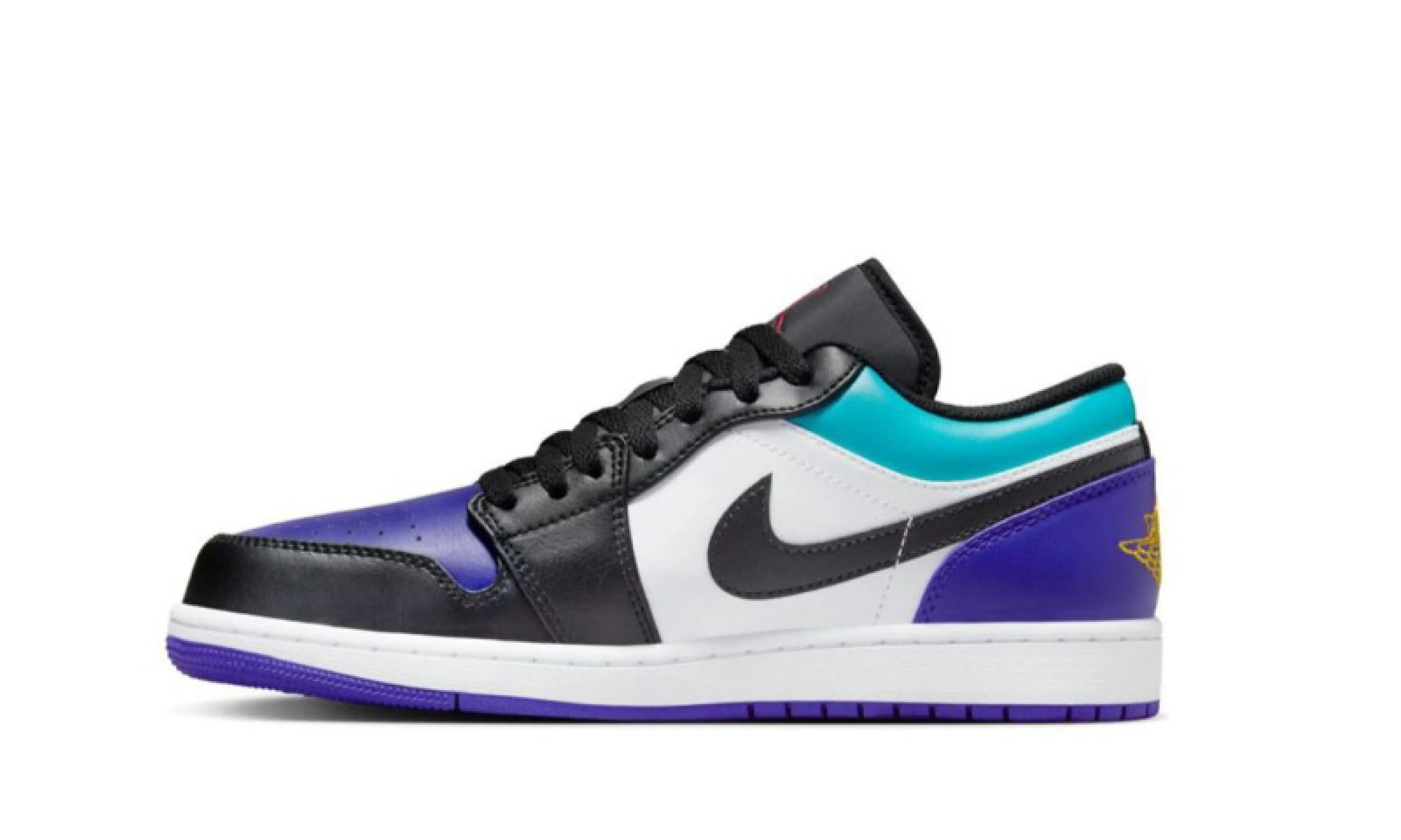 Shock Absorbing TPU ReinforcedHeel Air Jordan 1 Low ''Aqua'