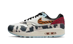 dry - weather Air Max 1 '87 Tiger Swoosh Cow Print
