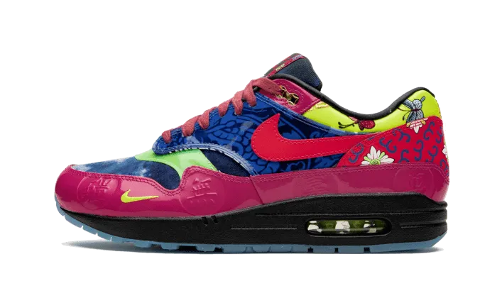 perforated upper running shoes Air Max 1 Chinese New Year Longevity (2020)
