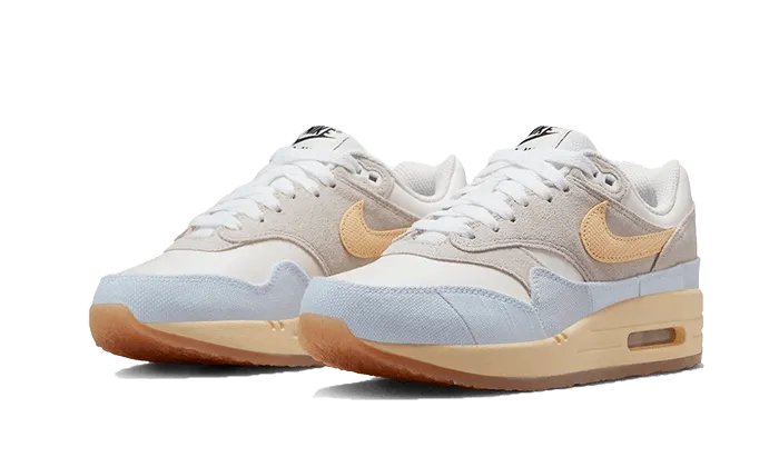 Flexible Upper Material Air Max 1 Crepe Light Bone