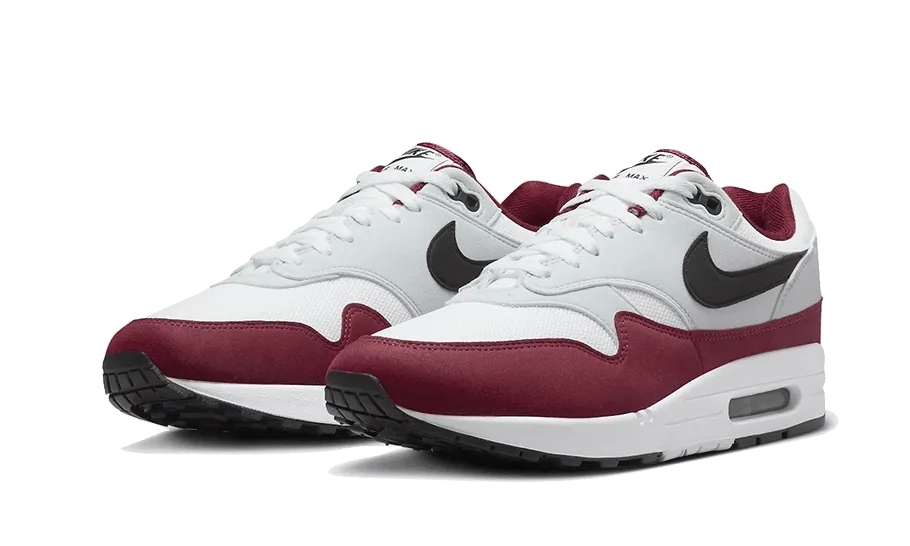 Air Max 1 Dark Team Red Speed Performance rubber - sole shoes