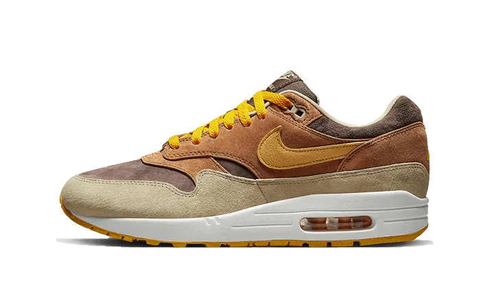 Air Max 1 PRM Duck Pecan speed work shoe applicability