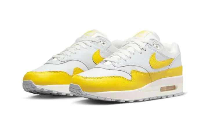Air Max 1 White Bright Yellow Spectacular performance