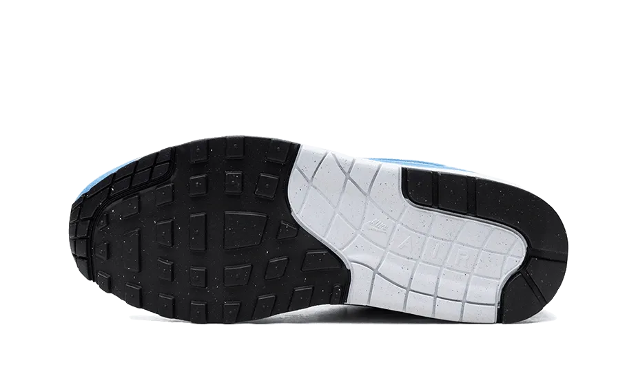 ankle - support running shoes Durable Rubber Outsole Air Max 1 White University Blue