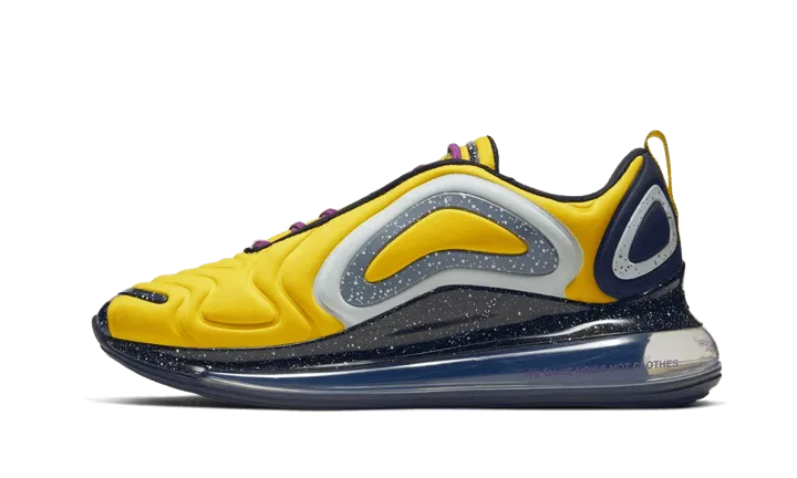 running on the treadmill TextileUpper Air Max 720 Undercover Yellow