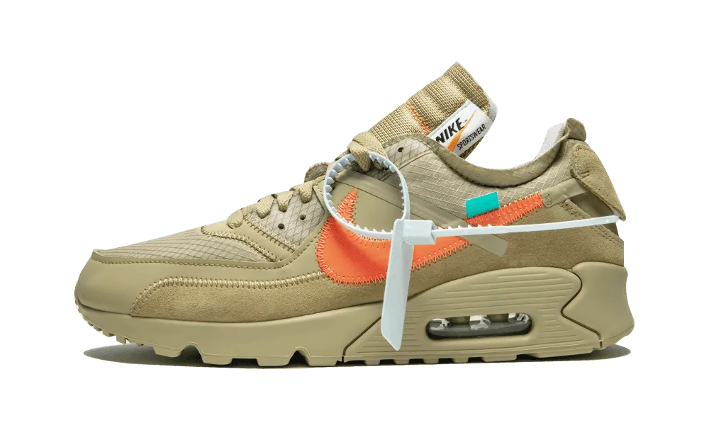 soft - sole - feature shoes Smooth Finish Air Max 90 Off-White Desert Ore