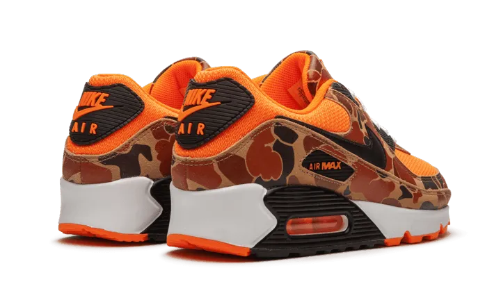 Air Max 90 Orange Duck Camo textured - lining shoes Breathable Inserts