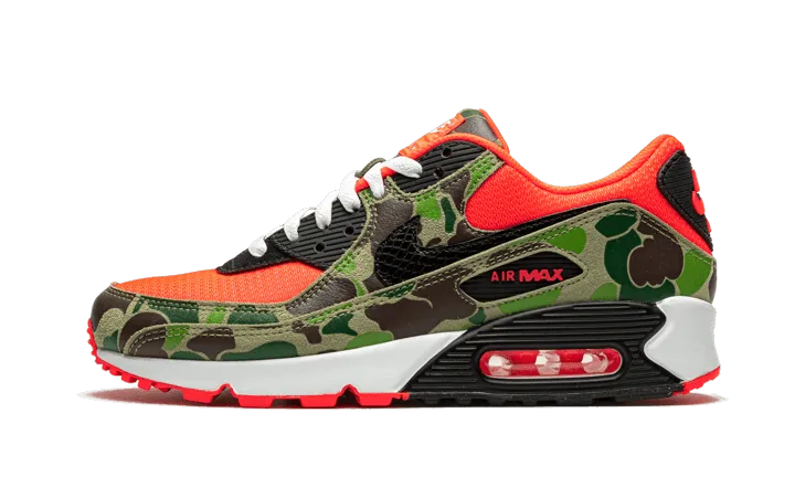 fitness enthusiasts Elastic Straps Air Max 90 Reverse Duck Camo