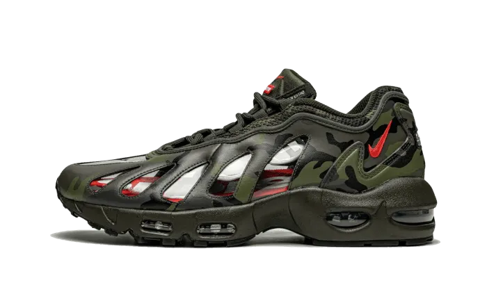 Breathable Ergonomic Design Air Max 96 Dark Army Supreme