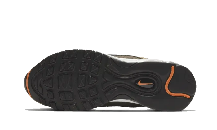 Nike Air Max 97 UNDFTD Black Militia Green Ventilation Channel Design