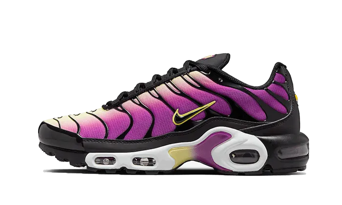 Nike Air Max Plus Fuchsia Pale Yellow Daily Walking