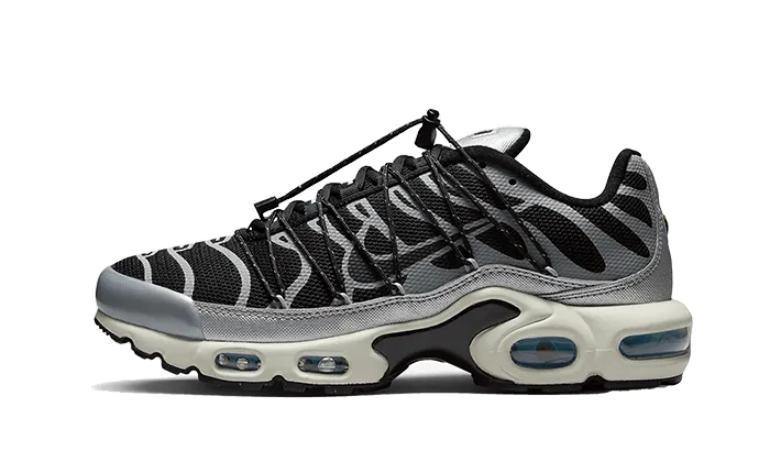Indoor - exercise running stride Air Max Plus Lace Toggle Black Grey