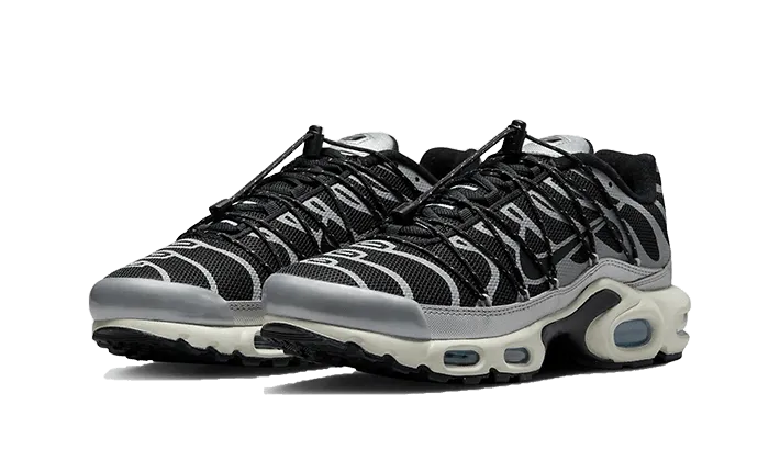 Air Max Plus Lace Toggle Black Grey Heavy - Duty Sole