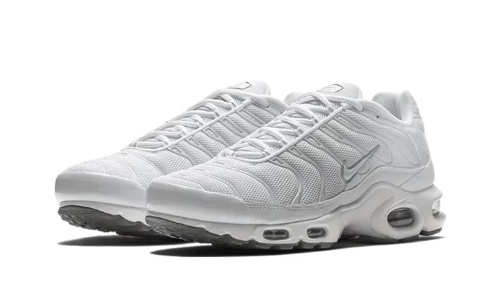 Air Max Plus White solid - colored shoes