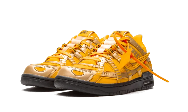 Air Rubber Dunk Off-White University Gold Adaptive Motion slip - on running shoes