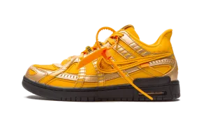 Air Rubber Dunk Off-White University Gold Tread Pattern