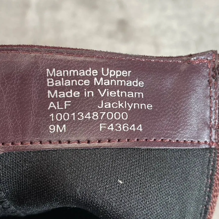 ALFANI Step N' Flex Women's Dark Berry Jacklynne Pointed-Toe Dress Booties SZ 9