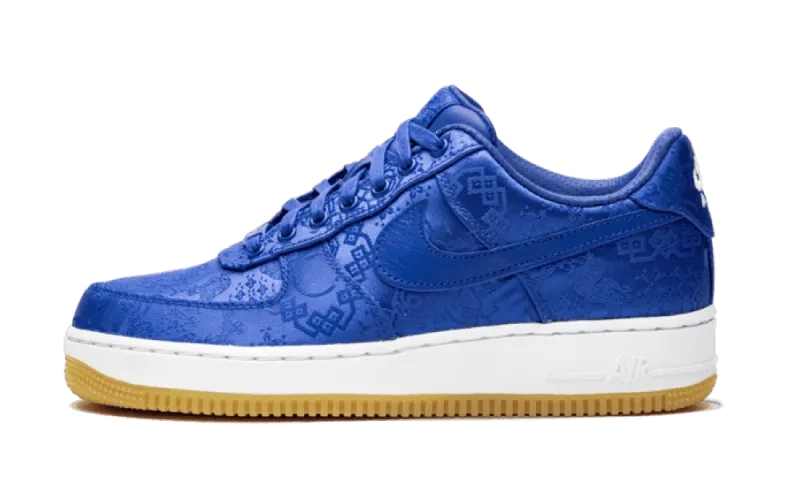 Nike Air Force 1 Low Clot Blue Silk Vibrant breathability