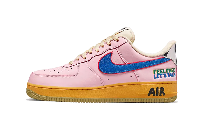 Nike Air Force 1 Low '07 Feel Free Let's Talk back to school
