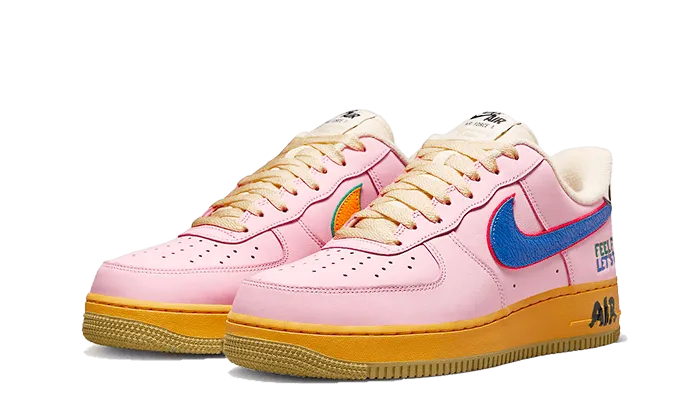 Soft Walk Classic Control Nike Air Force 1 Low '07 Feel Free Let's Talk