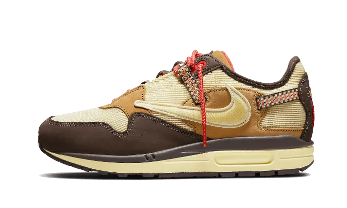 Air Max 1 Travis Scott Cactus Jack Baroque Brown Anti-microbial performance - maximized shoes