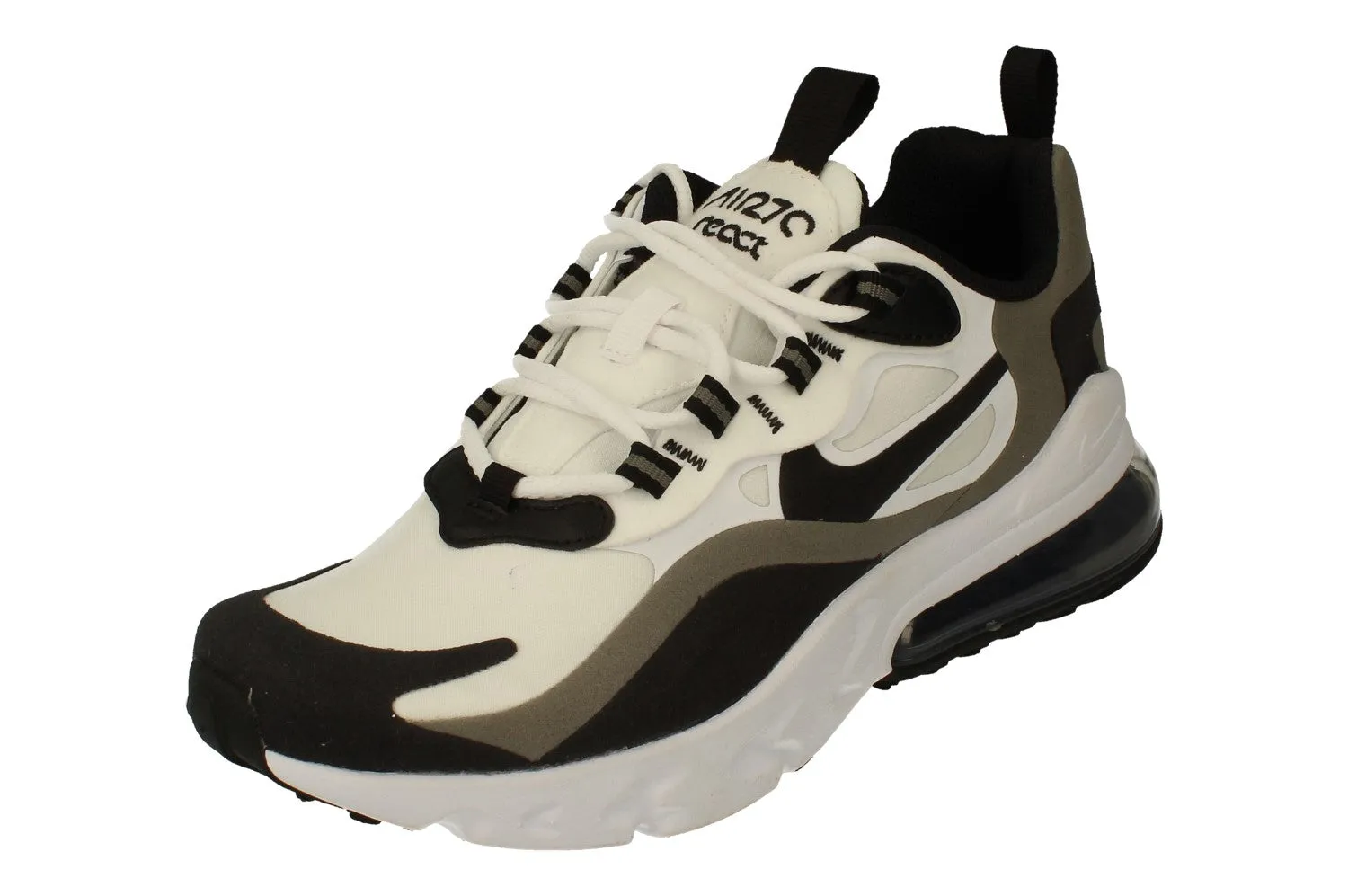 Nike Air Max 270 React GS BQ0103 103 Heel Stability All-Terrain Support