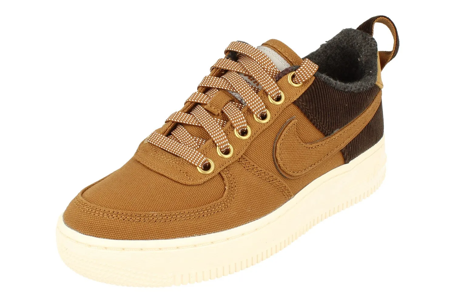 Nike Air Force 1 PRM Wip GS Trainers Av3524 200 running for a way to stay on track