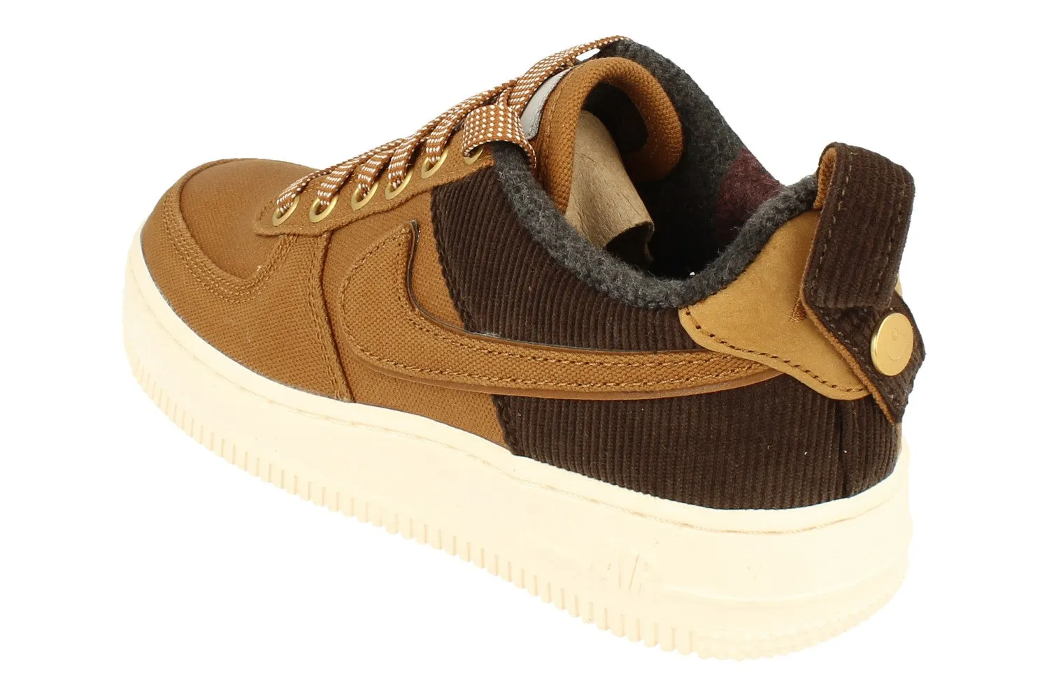 Multiple Sizes Nike Air Force 1 PRM Wip GS Trainers Av3524 200