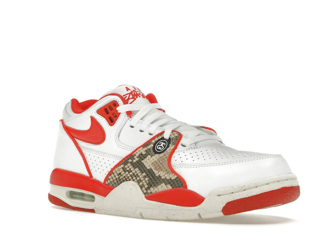 Nike Air Flight '89 Low SP Stussy Habanero Red Stable Frame Hydration Wicking